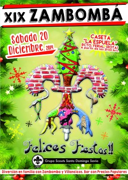 Cartel XIX Zambombá 2014